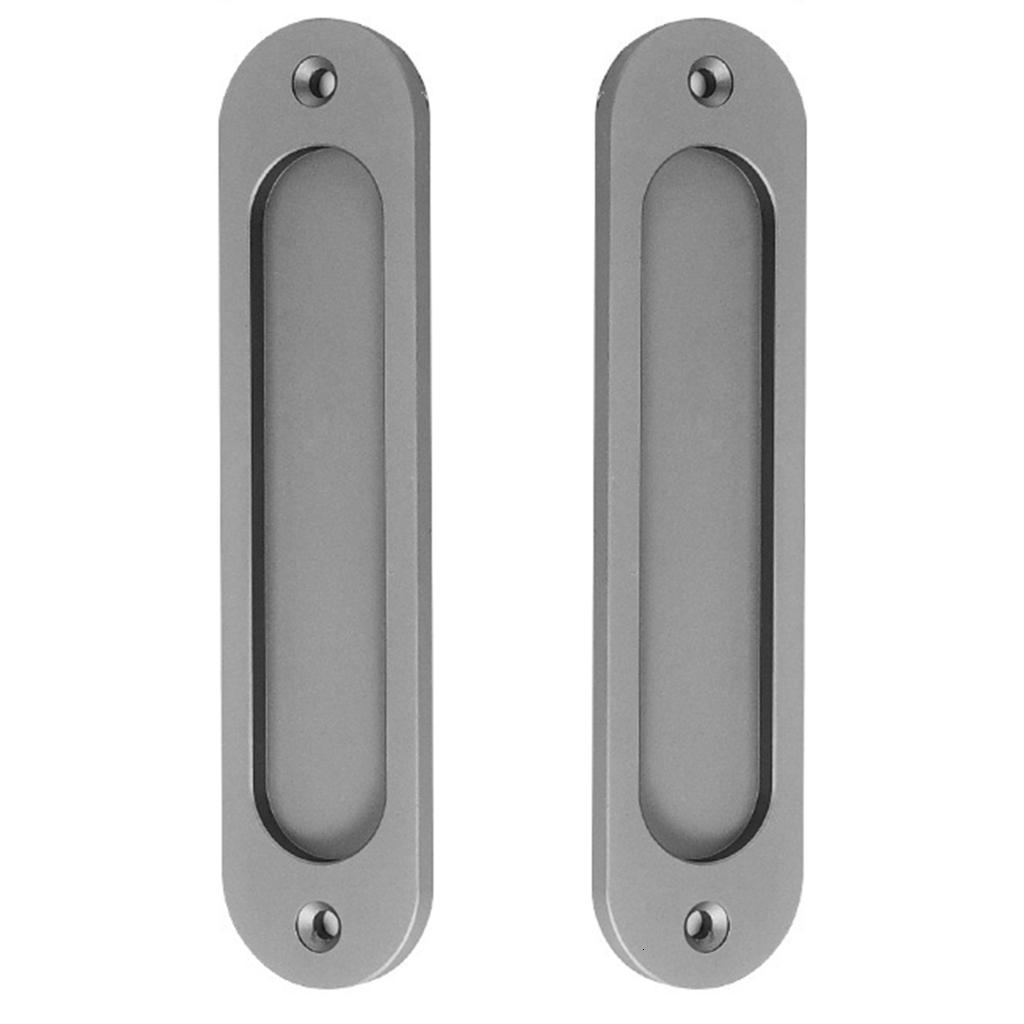 YIGSECU 2Pcs Embedded Handle Wooden Door Push Pull Handles Replacement ...