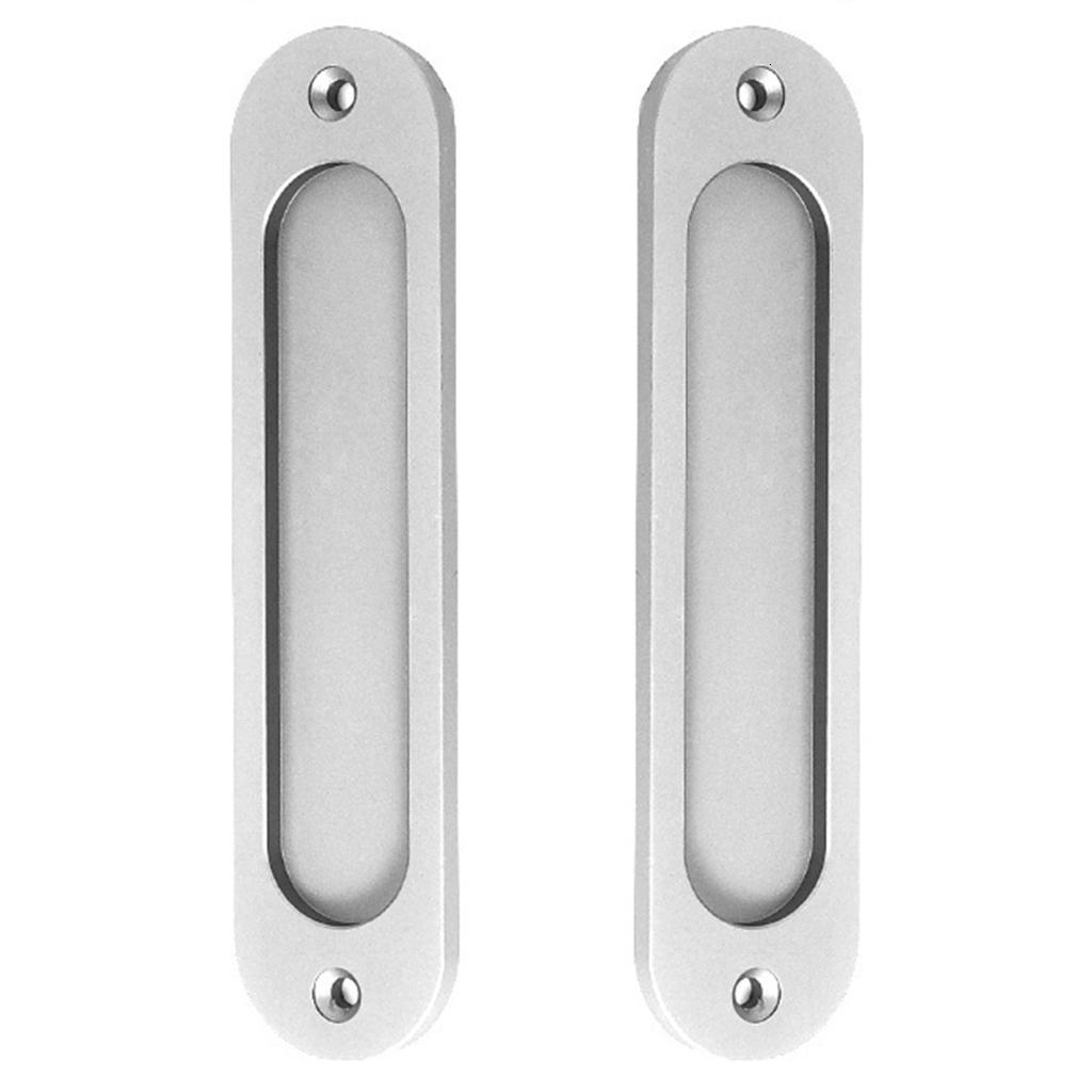 YIGSECU 2Pcs Embedded Handle Wooden Door Push Pull Handles Replacement ...