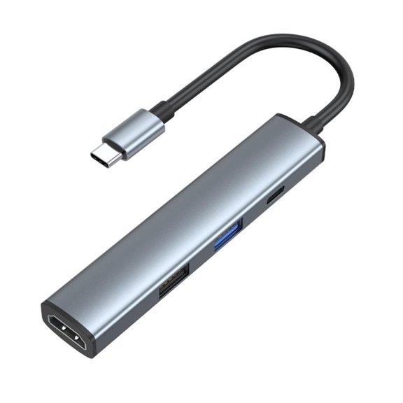 YIGSECU 3/4 in 1 Laptop Adapter Delivers 100WPD Fast Charging 4K HDTV Display Fast Speed USB3.0 Data Transmission