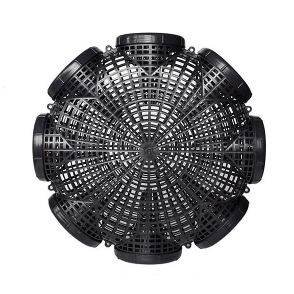 YIGSECU 3/6/8 Hole Crabs Loach Catching Basket Eel Cage Crawfish Catcher Crabs Baits Shrimp Traps Lobsters Trap Fishing Cage