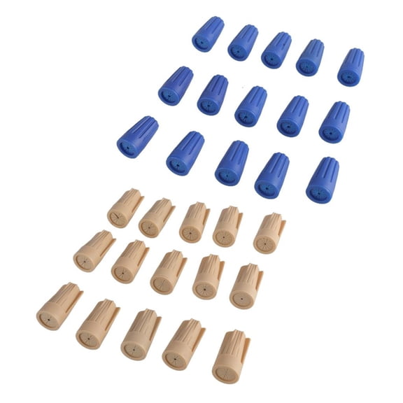 YIGSECU 30Pcs Outdoor Seal Electrical Twist Nuts Caps Cable Terminals Connector Waterproof Wire Electrical Connectors Easy to Use