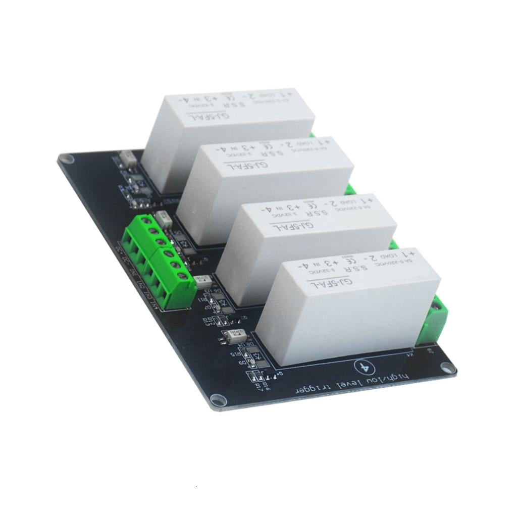 YIGSECU 4 Channel Relays Module States High Levels Computer Project ...