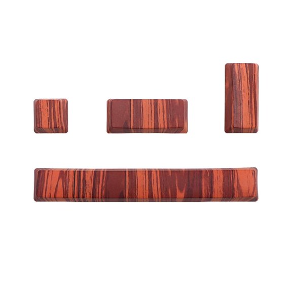 YIGSECU 4 Keys Esc Entre 6.25u Spacebar Keycap Replacement PBT Five Sides Dye-Subbed OEM Profile Keycaps for Mechanical Keyboard