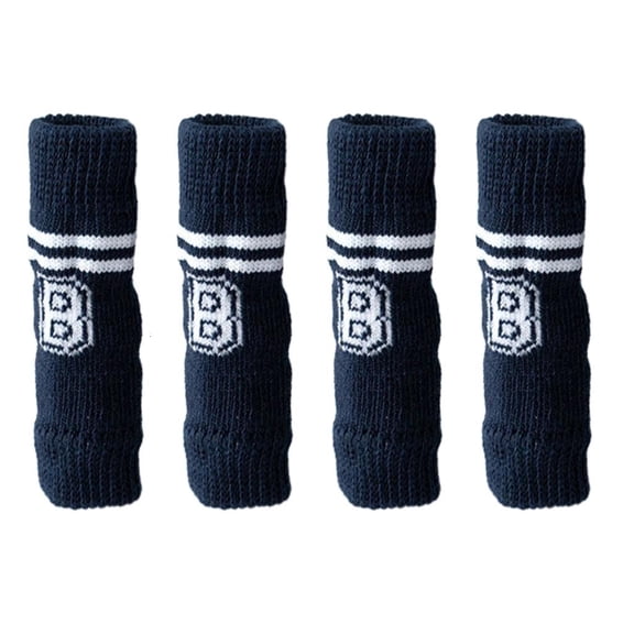 YIGSECU 4 Pcs Dog Cat Socks Winter Knee Protector Warm Knit Pet Socks Knitted Knee Pads