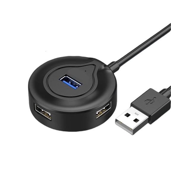 YIGSECU 4 Port USB Adapter USB Splitter Dock for Expanding Mouse Keyboards Printer on Laptop Desktop PC Connection