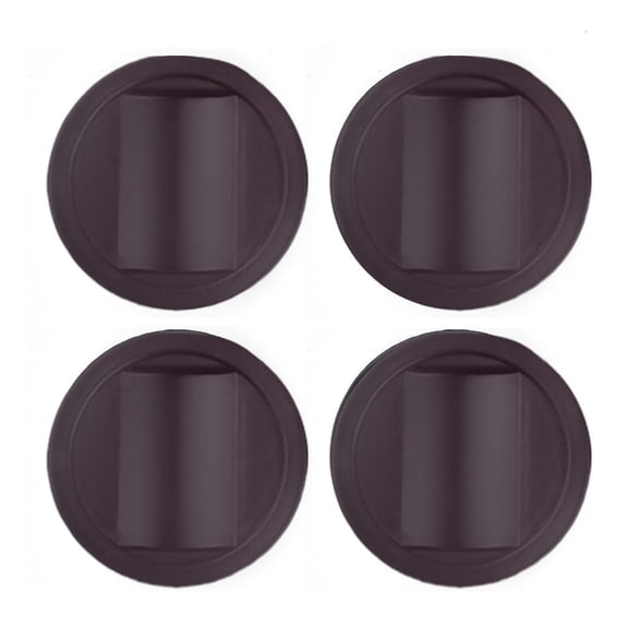 YIGSECU 4Pcs Nonslip Furniture Chair Wheel Stoppers Rubber Bed Frame Stopper Caster Cups for Furniture, Sofa, Bed, Chairs