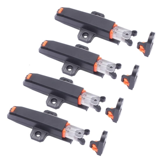 YIGSECU 4pcs Portable Push Latches for Hide Door and Drawer With Powerful Magnets