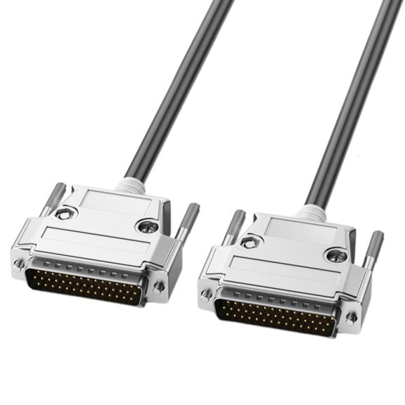 YIGSECU 50cm-30m DB44 Male Female Data Cable 28AWG Double Shielded Extension Cord for Scanners and more 44Pin Devices