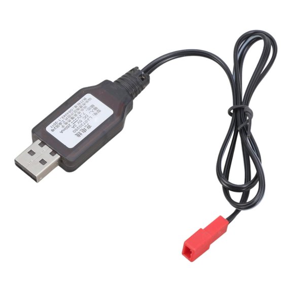 YIGSECU 50cm High Efficiency 7.2V 2Pin Lithium Charging Cord for Electric Toy Robot Remote Car Constant Current Charging