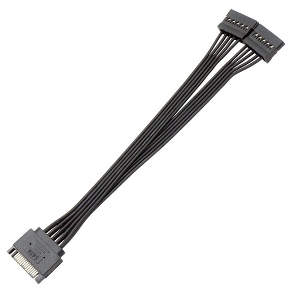 YIGSECU 5Pin 1 Male to 3 Female Splitter Power Cable PC Servers Computer Hard Drives