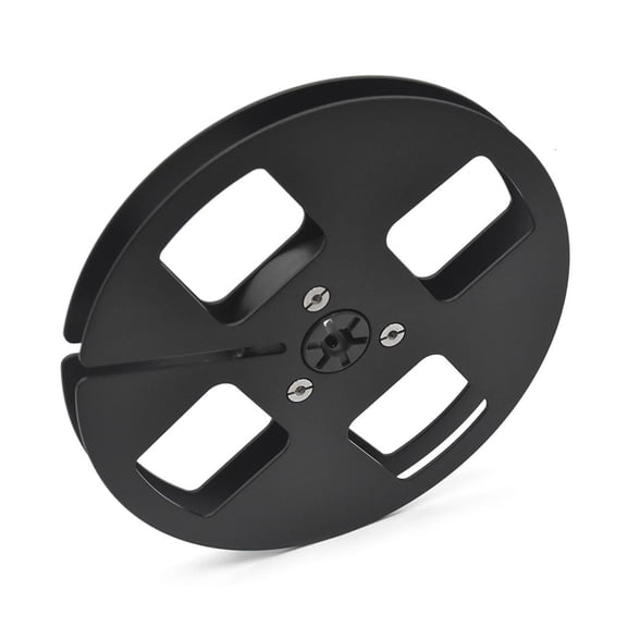 YIGSECU 5inch Aluminum Empty Tape Reel for Reel to Reel Recorders 4 Hole Design
