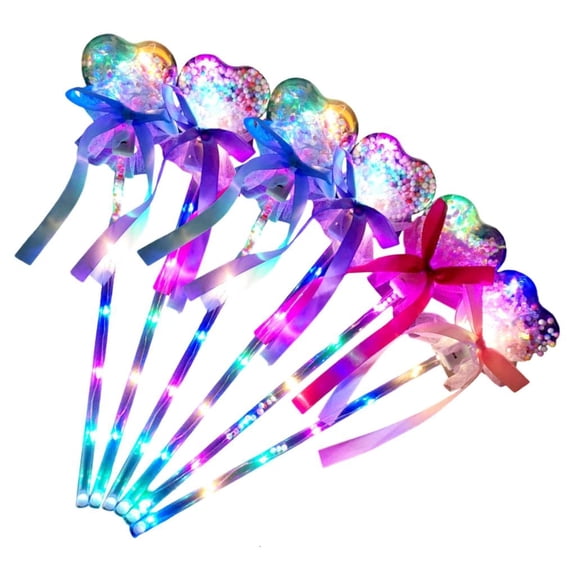 YIGSECU 6 Pieces Glow Wands Stimulate Imagination Birthday Event Essential Glow Sticks
