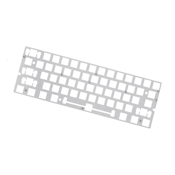 YIGSECU 60% Aluminum Mechanical Keyboards Plate for 60HE Mechanical Keyboards Accessories
