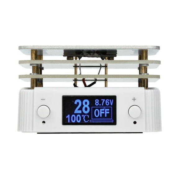 YIGSECU 65W Digital Display Heating Soldering Plate Welder Hot Preheating Chip Welding Station 20V for Repair Laboratory