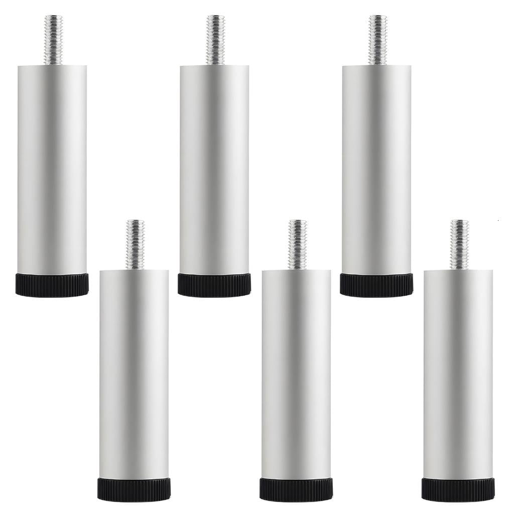 YIGSECU 6pack Adjustable Bed Risers 3.4 Inch Height Nonslip Base M10 ...