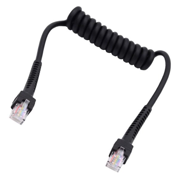 YIGSECU 8 Cored Cat6 Shielded Spring Networking Cable for Fast Speed Internet Gaming Streaming and CCTV