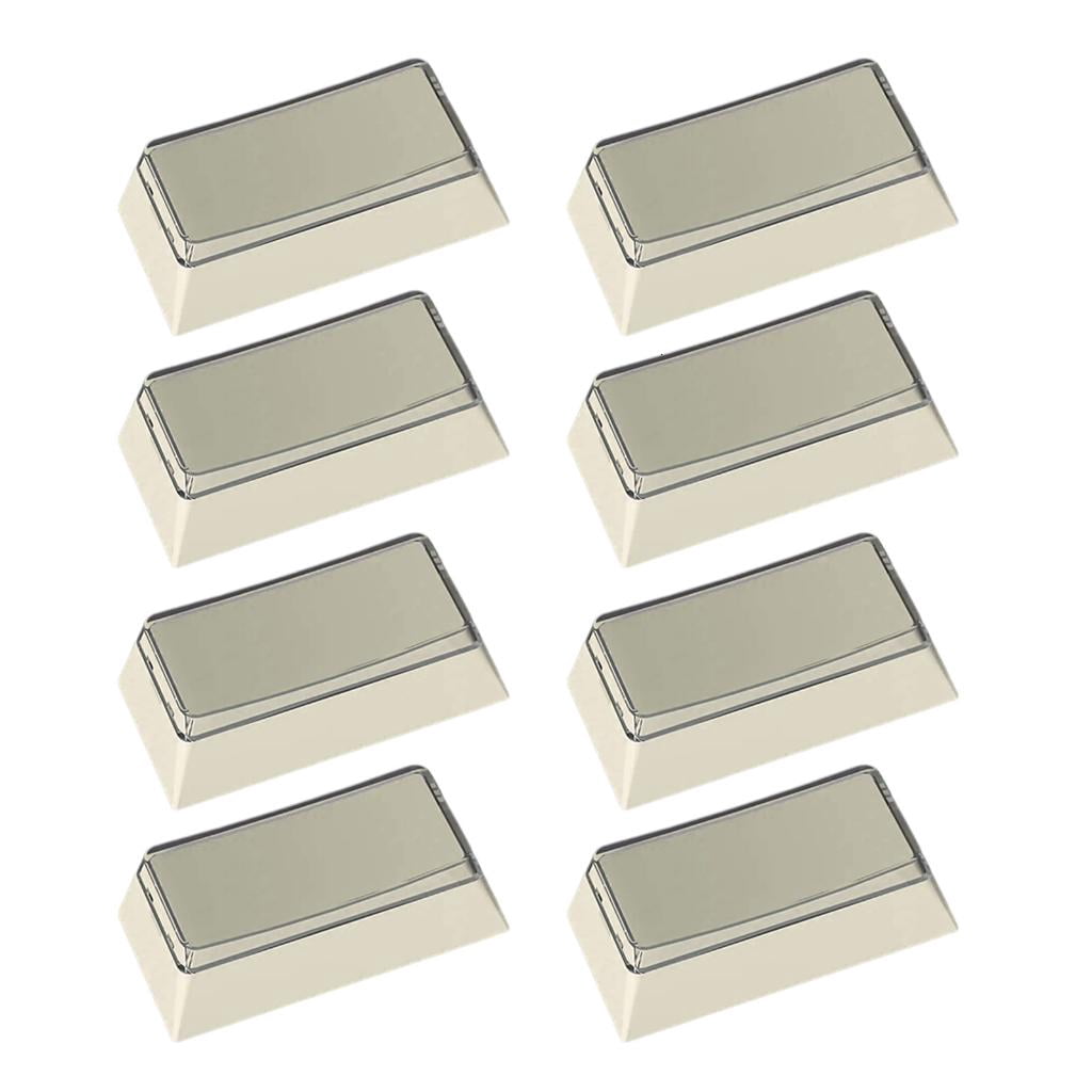 Key Cap Button YIGSECU 8Piece PBTs Blanks Keycap Original Height 2Us Supplements ...