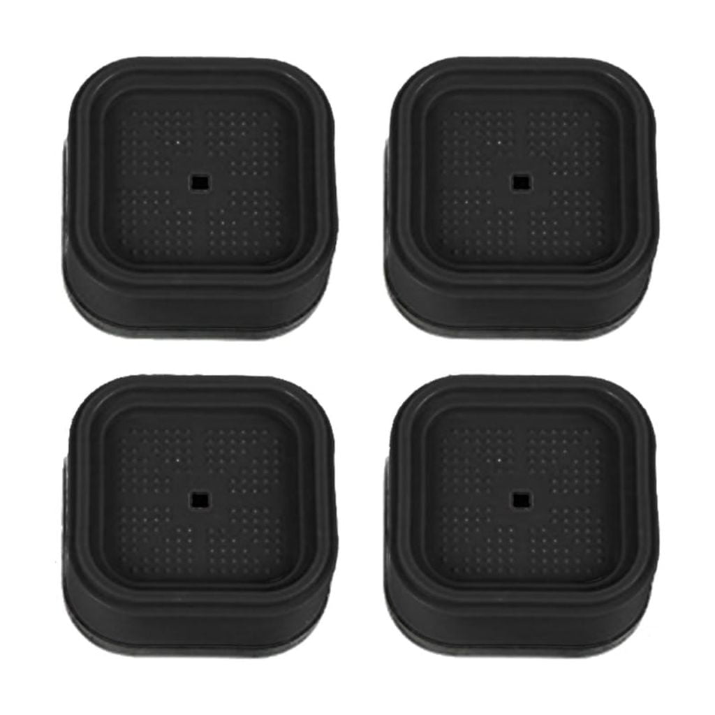 YIGSECU Adjustable Bed Risers 4Pack Stackable Furniture Lifts Easy to ...