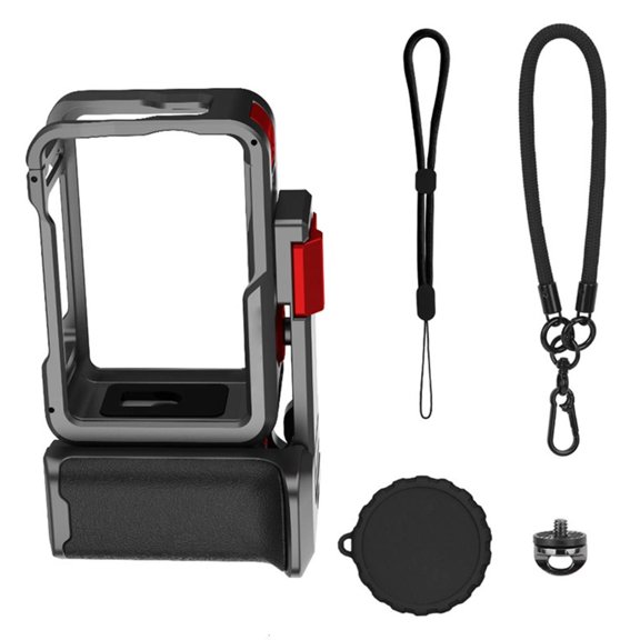 YIGSECU Adjustable Position Hand Grip Set Quick Release Controls Superior Stability and Strong for Action 6 Camera Cage