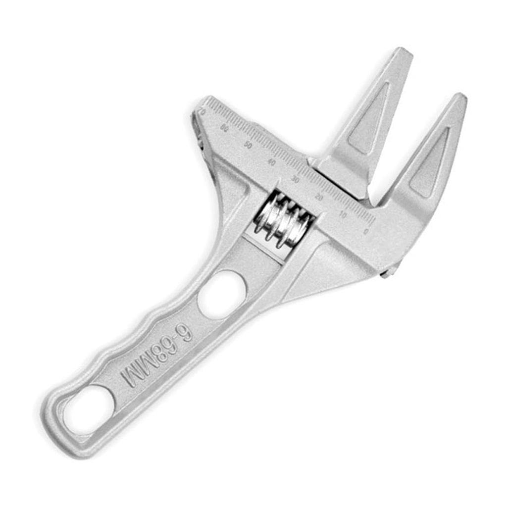 Dekton 2 In 1 Adjustable Stubby Wide Opening Spanner Wrench Soft Grip - Foto 9