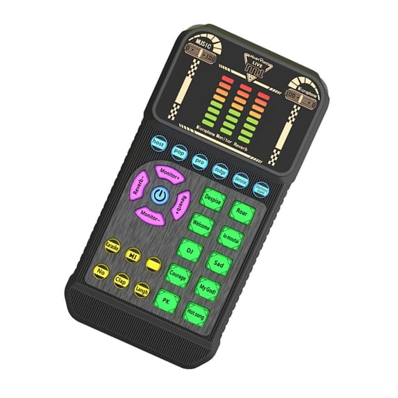 YIGSECU Advanced Sound Card Kits For Home Studios Broadcasts Wide Compatibility With Computers Smartphones Tablets