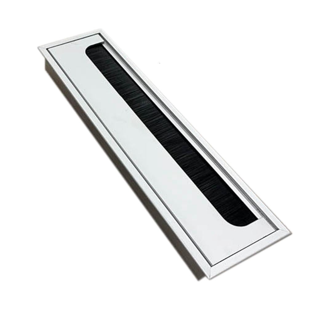 YIGSECU Aluminium Square Rectangle Desk Computer Wire Cable Outlet ...