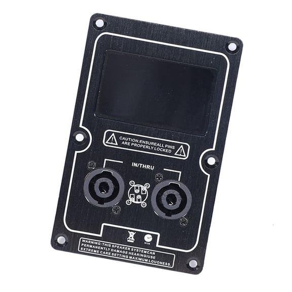 YIGSECU Heavy Duty Audios Wiring Panel Speaker Rear Wiring Card For Stage And Studio Use