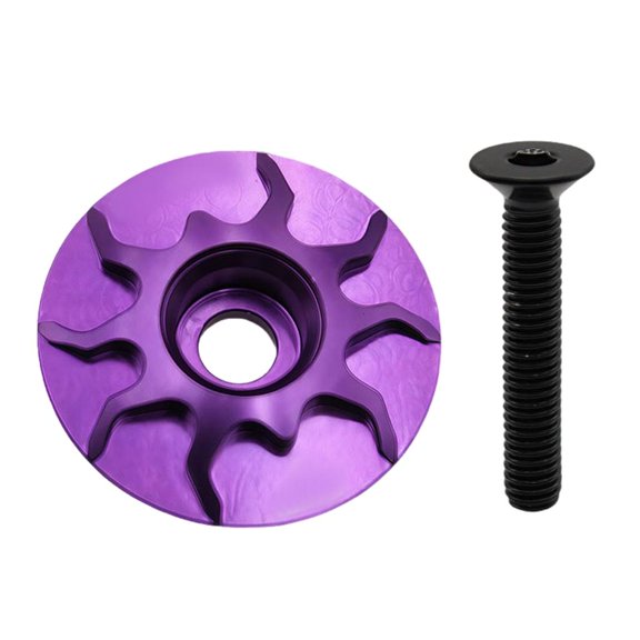 YIGSECU Aluminum Alloys Bicycles Stem Caps Mountain Bicycles Bowl Bike Stem Caps