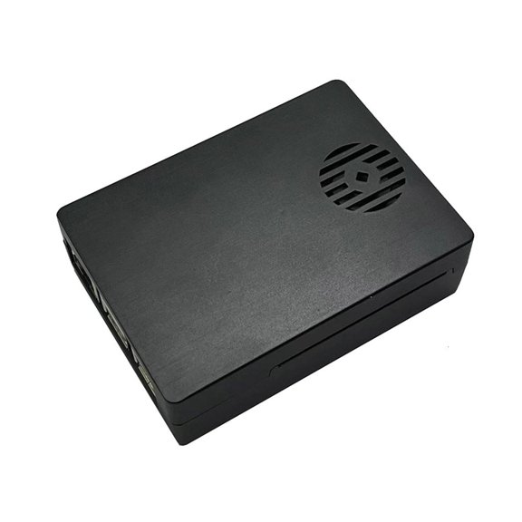 YIGSECU Aluminum Enclosure Case with Internal Heat Column Cooling Fan for Development Board Superior Cooling