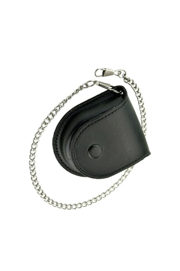 Antique PU Leather Pocket Watch Protective Case Sleeve For Collectors Travel Use