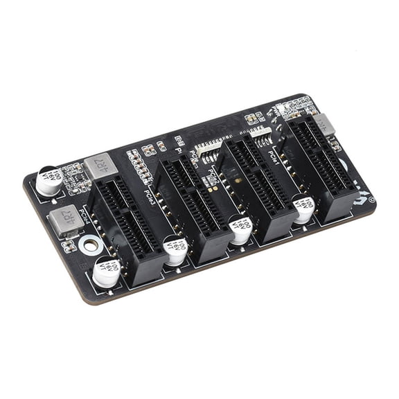 YIGSECU Base Board Designed For Computer Module 4 CM4 Onboard Connector PCIE Expansion Adapter Card