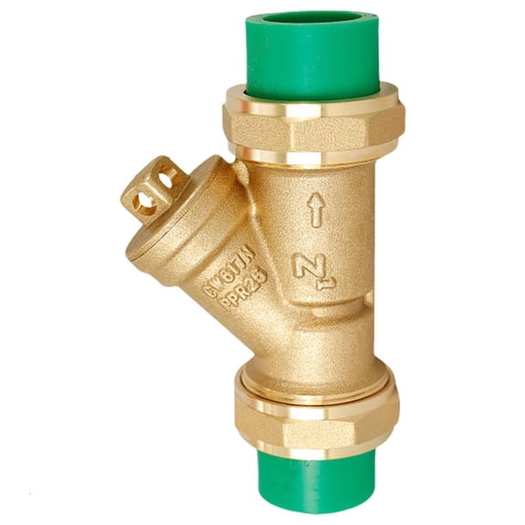 YIGSECU Brass Strainer Mesh Filter Valves Check Valves Female Thread Inline Y Type Strainer Valves Pipe Fitting Connector Adapter