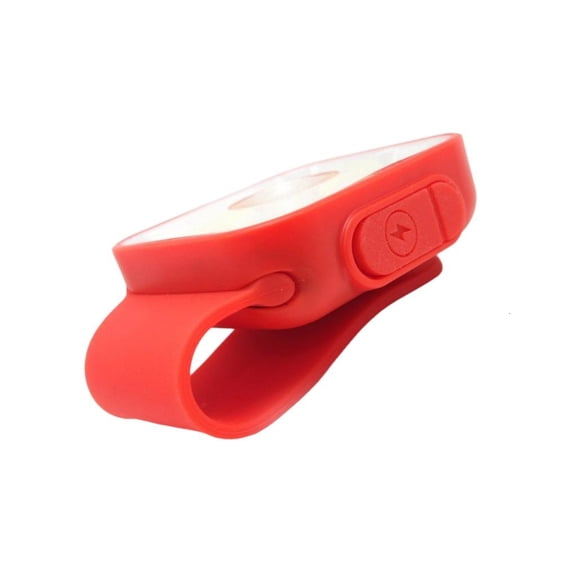 YIGSECU Bright Rechargeable Clip on LED Light with 12 Modes Outdoor Running Lights