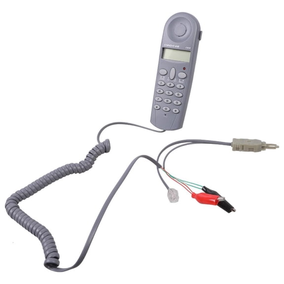 YIGSECU C019 Basic Trimlines Corded Phone, 13 Number Memory, Wall Mountable Phone