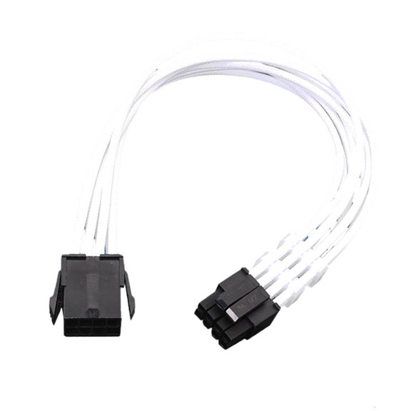YIGSECU CPU 8Pin Female to 8Pin Male Power Supply Cord CPU 8Pin to 4+4pin Converter Extension Cable for Motherboard Accessories