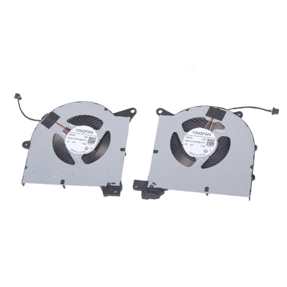 YIGSECU CPU GPU Fan Laptops Cooling Fan DC12V 1A 4Pin 4wires Coolers for Machenike L16W Laptops Part