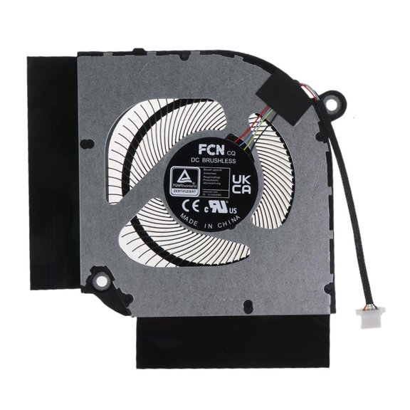 YIGSECU CPU GPU Radiator for 12V 1A 4 pin 4-wires Laptop Fan For 5 N22C1 AN515-58 N20C11 PH317-55 AN515-46