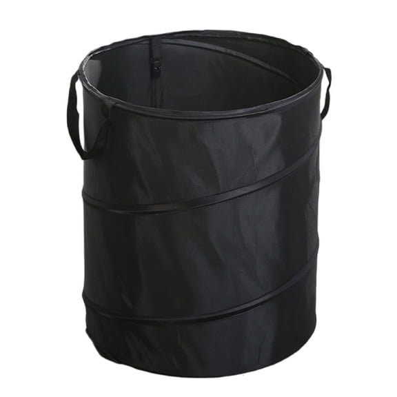 YIGSECU Camping Trash Can Garden Garbage Bag with Handle Wastebasket Can Container