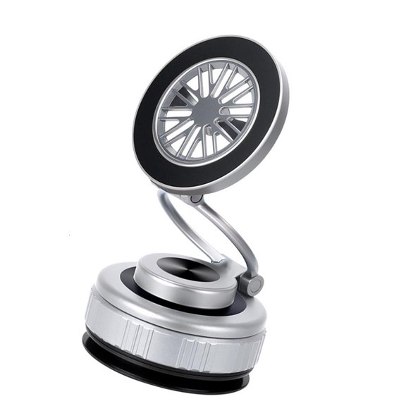 YIGSECU Car Phone Bracket Holder with Electric Vacuum Suction Nonslip for Busy Commuters