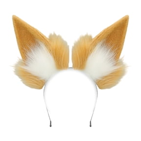 YIGSECU Cats Ears Hairband Furry Tail Set With Realistic Design For Creative Photoshoots