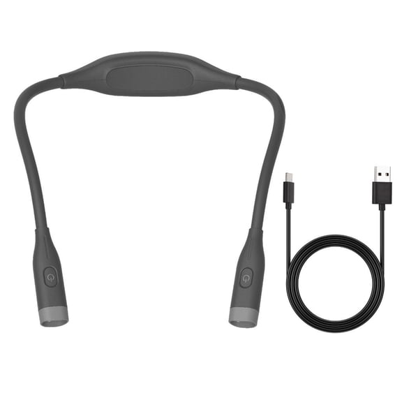 YIGSECU Comfortable Wearable LED Lamp 4 Beads Lighting Nonslip for Runners Readers