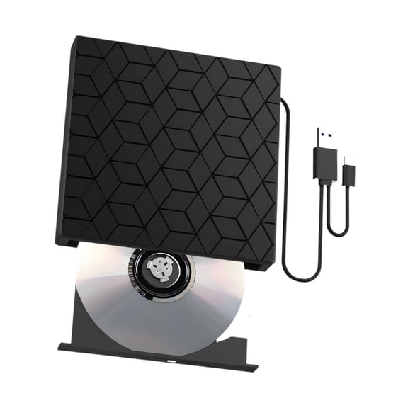 YIGSECU Compact 7 Feature External Media Drive With Rapid Data Transfer For Various Systems