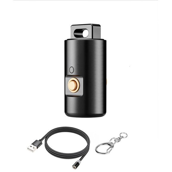 YIGSECU Compact Flashlight with Magnetic Charging 5 Light Modes Portable Design 30M Range Water Resistant for Hiking Emergencies