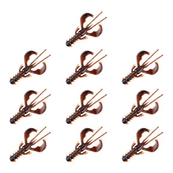 YIGSECU Crawfishes Baits Shrimp Claw Artificial Shrimp Lures for Freshwater Saltwater