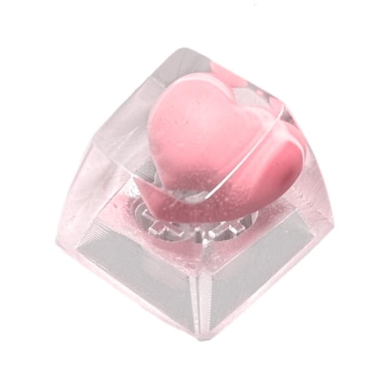 YIGSECU Creative Heart Keycap SA Height for Customizing Mechanical Keyboards with Switches Compatibility