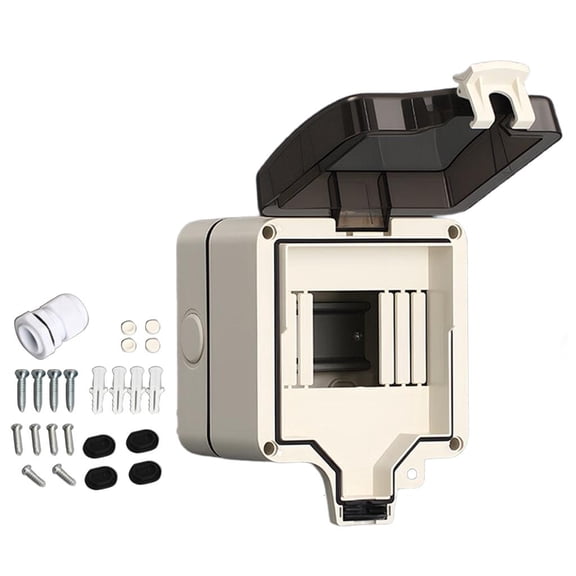 YIGSECU Durability Plastic Electrical Enclosures Easyly Installation Outdoor Switches Box