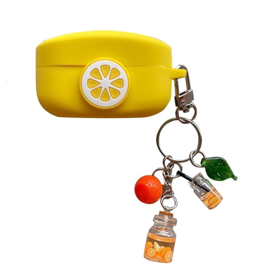 YIGSECU Dust-proof Silicone Case Protective Cover Compatible With WF-1000XM4 Earphone Protective Sweatproof Anti-fall Damage