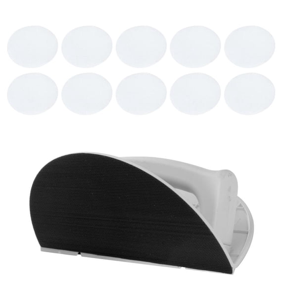 YIGSECU Ergonomic Wall Edge Sanding Tool Auto Adhesive for Precise 90 Degree Corners