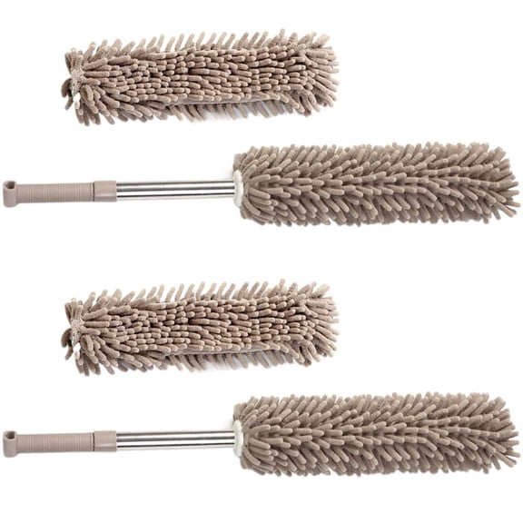YIGSECU Extendable Chenilles Dusters Telescopics Rod and Bendable for Office Hotel Cleaning