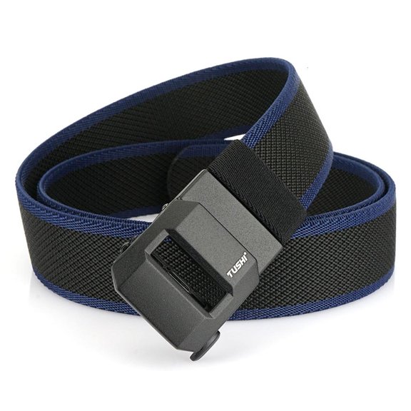 YIGSECU Exteriorm-U Belt, Nylon Tightener Belt, Organized Belt with Slide Buckle for Adults